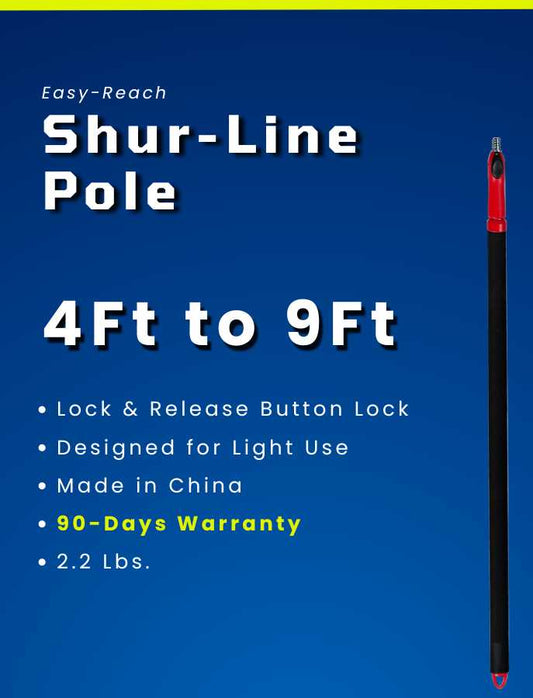 Shur-Line Easy Reach Pole - [4' to 9']