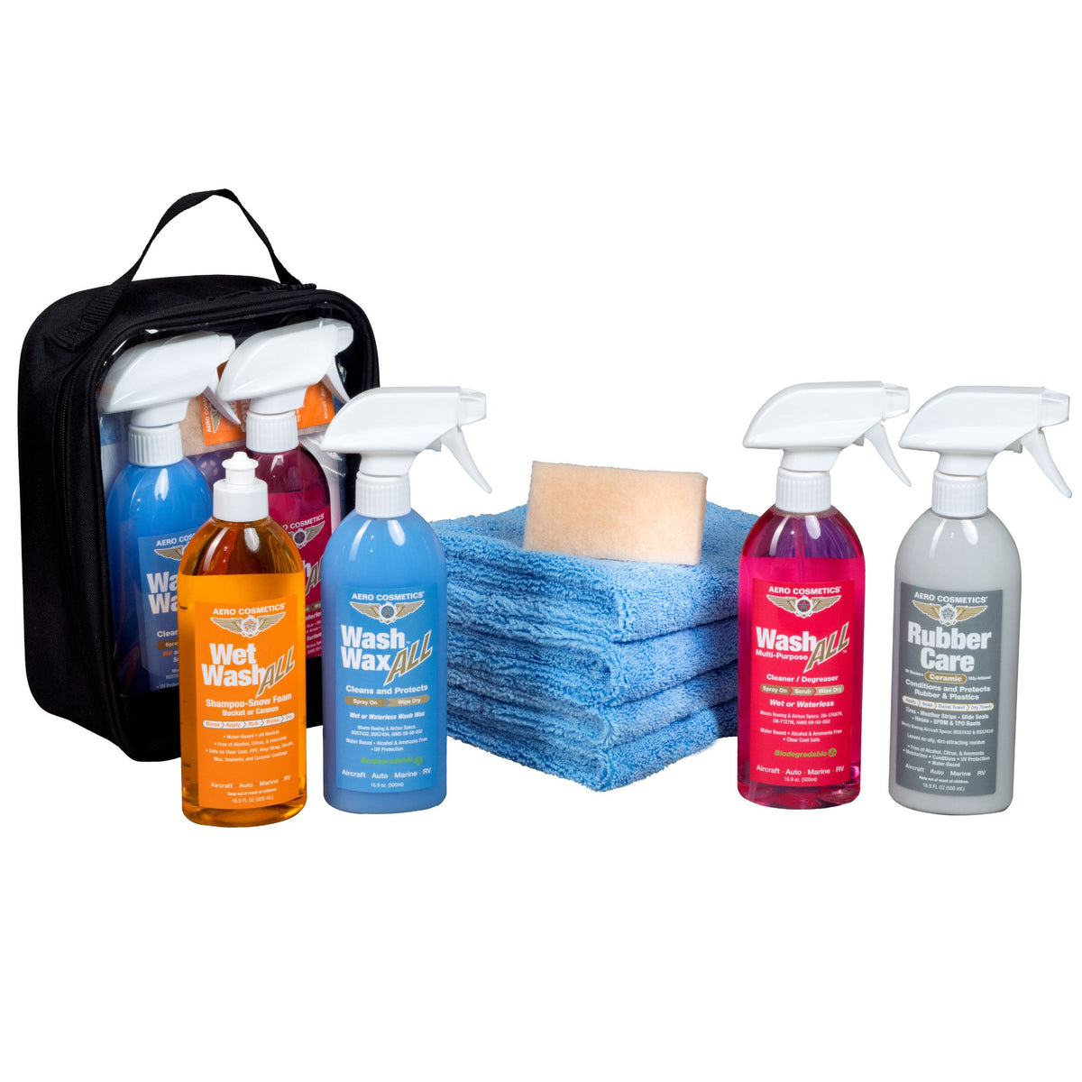 All You Need Five Bottle Kit with Bag