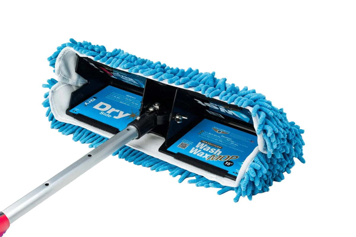 15" Waterless Wash Wax Mop