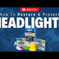 Aero Cosmetics Ceramic Headlight Restoration Kit