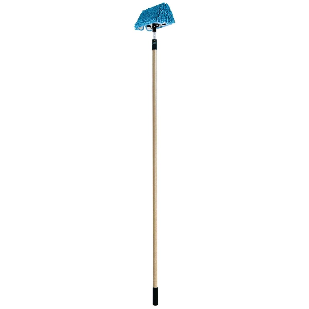 Waterless Wash Wax Mop with Wooster XL Fiberglass Pole 15" Wash Wax Mop for RV, Aircraft, Boats, Trucks - Aero Cosmetics