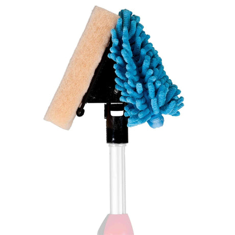 Waterless Bug Scrubber Mini Mop 5" Wash Wax Mop for RV, Aircraft, Boats, Trucks - Aero Cosmetics