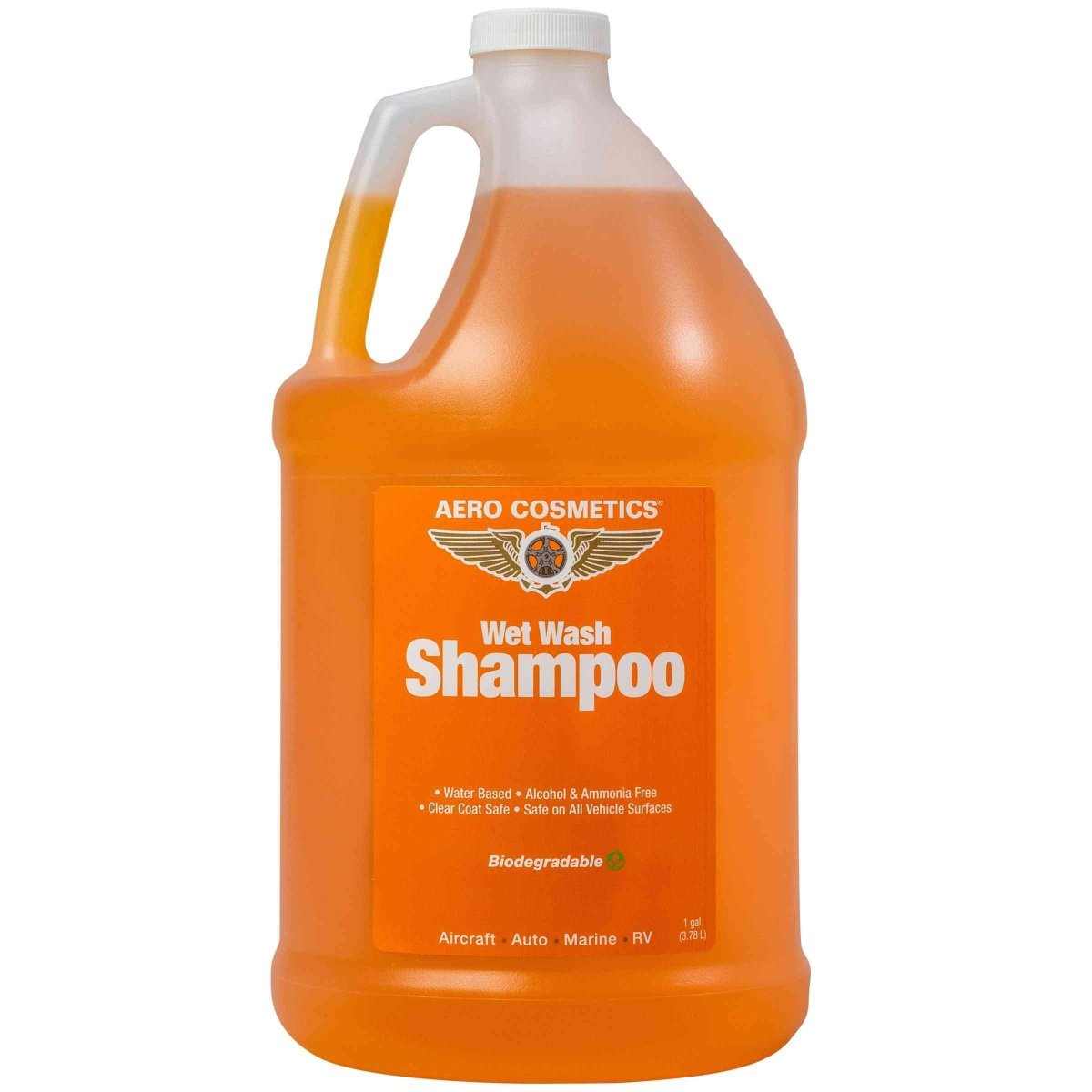 Wet Wash Shampoo & Conditioner 1 Gallon, Wash Wax ALL , aircraft, car, rv, boat, motorcycle, waterless wash