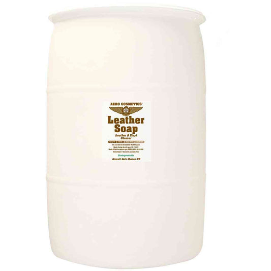 Leather Soap 55 Gallon Drum Aero Cosmetics