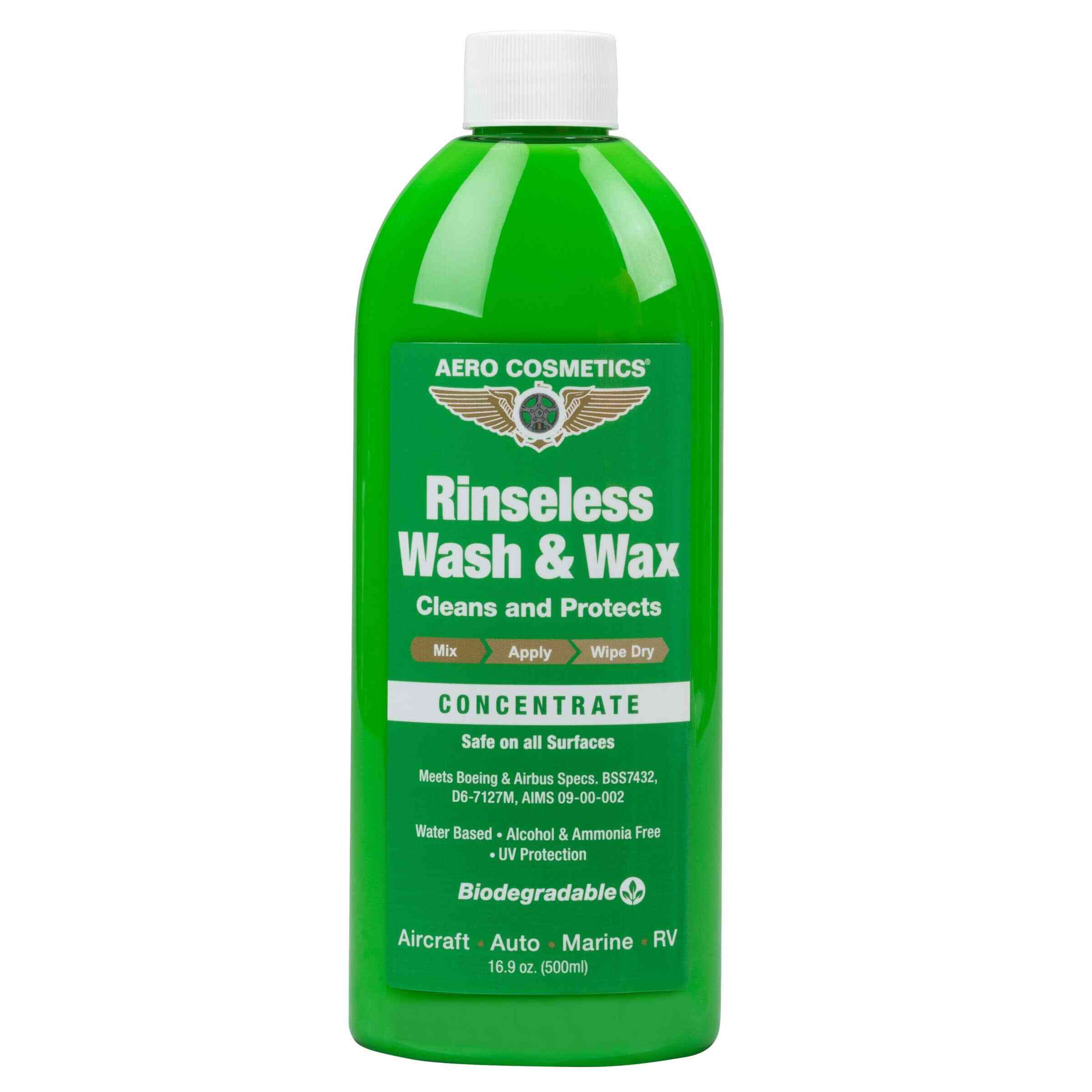 Rinseless Car Wash and Wax 16 fl. oz - Waterless Rinse-Free Car Wash