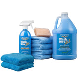 Waterless Car Wash Wax 144oz Kit - Waterless Wash Cleaner and Protectant