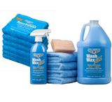 Waterless Car Wash Wax 144oz Kit - Waterless Wash Cleaner and Protectant