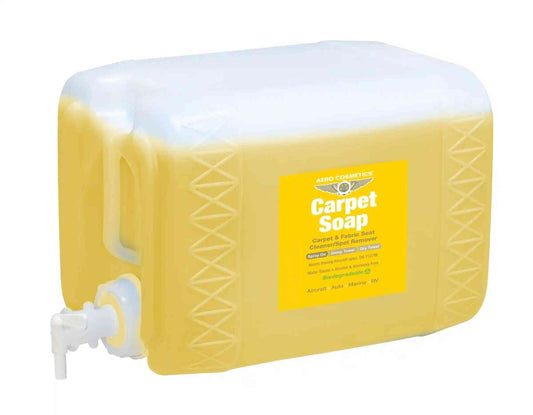 Carpet Soap 5 Gallons w/ Spigot - Carpet & Fabric Seat Cleaner/Spot Remover