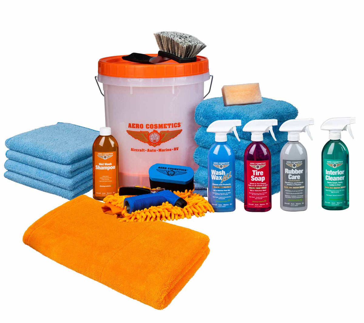 Deluxe Wet Wash Kit | Aero Cosmetics | WashWax.com