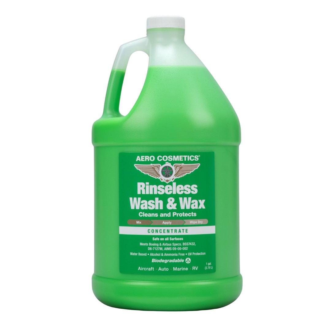 Rinseless Car Wash and Wax 1 Gallon - Waterless Rinse-Free Car Wash