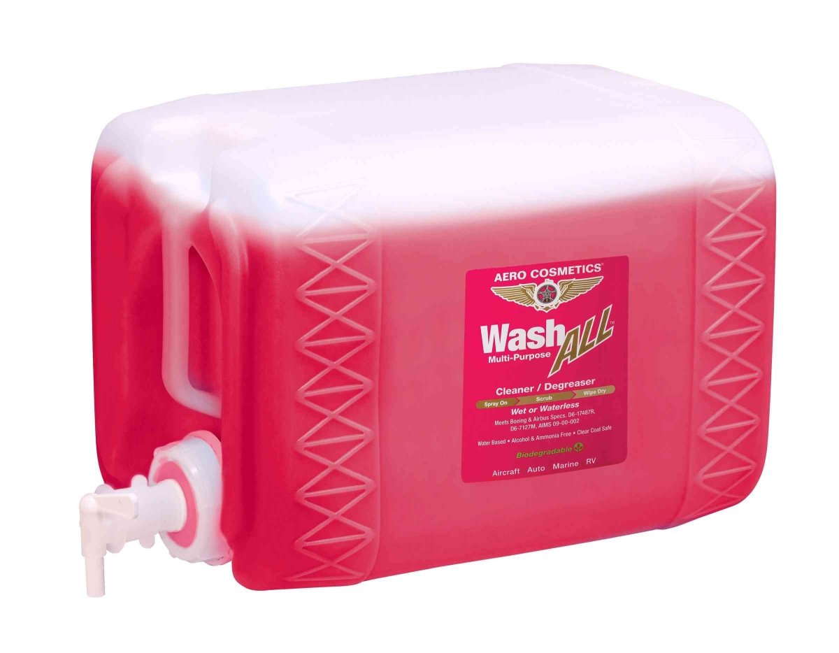 Wash ALL Degreaser 5 Gallons w/ Spigot - Multi-Purpose Cleaner and Degreaser