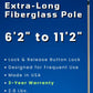 Waterless Wash Wax Mop with Extra-Long Fiberglass Pole