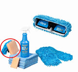 Basic Waterless Wash Wax Mop Kit with accessories for RVs, Aircraft, Van, Trucks