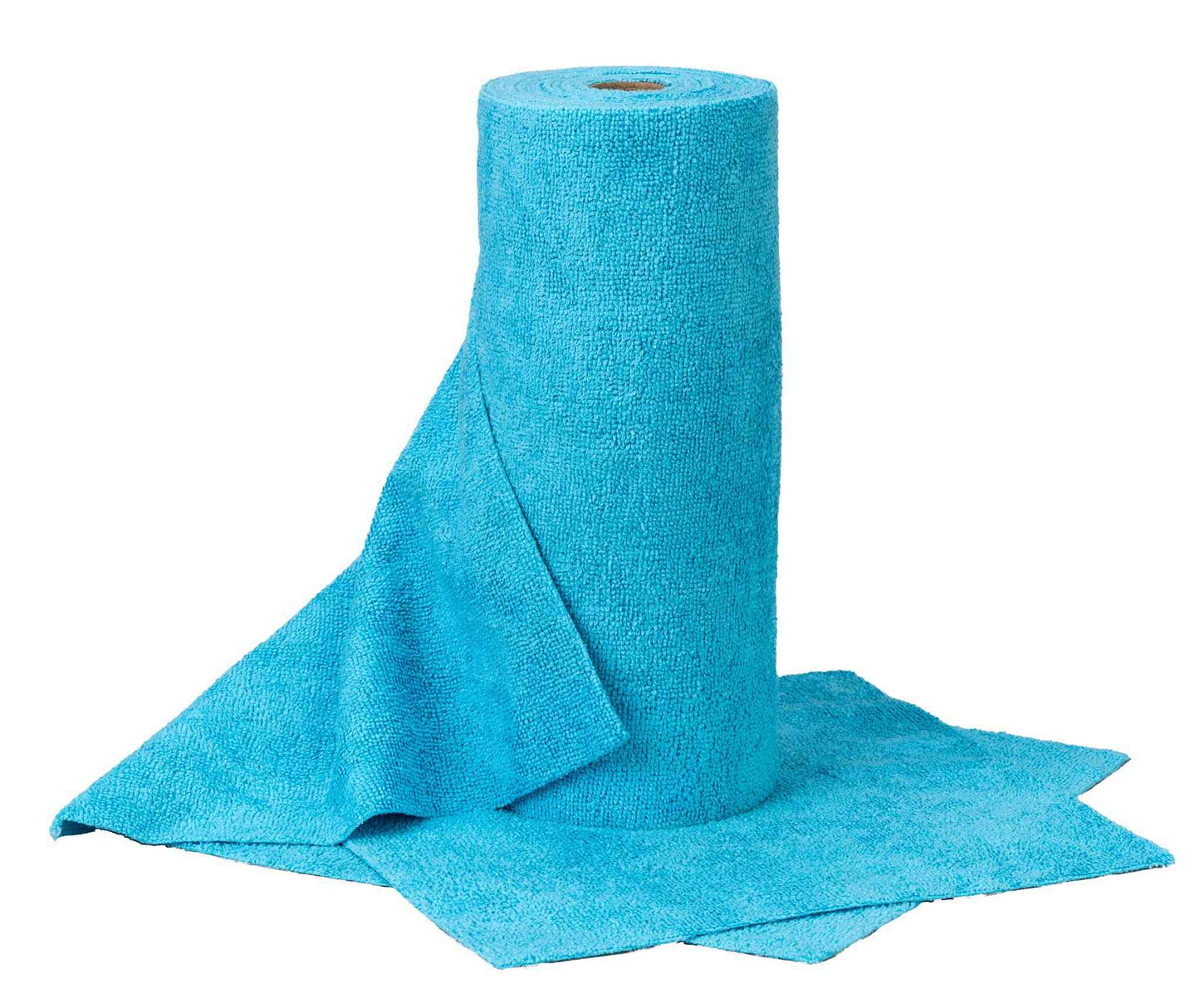 Aero Towels On A Roll - 50 Reusable, Disposable, & Washable Microfiber Towels