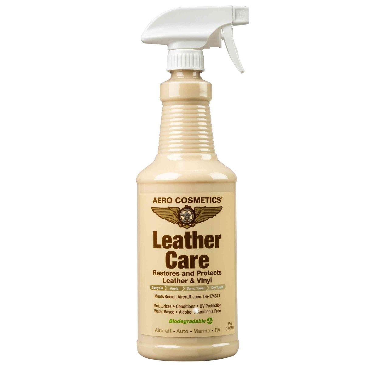 Leather and Vinyl Restorer: Restores, Moisturizes, Softens & Protects 32 Fl. oz