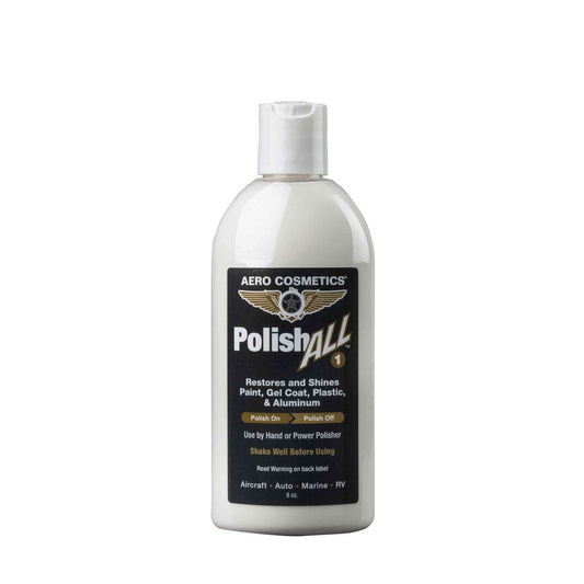 Polish ALL 8 Fl. oz - Restores & Shines Paint, Gel Coat, Plastics & Aluminum.