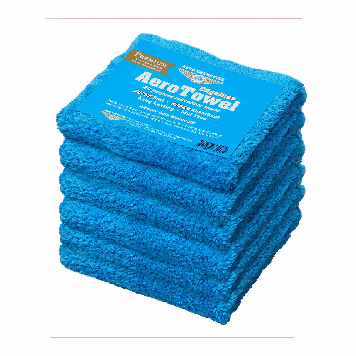 Microfiber Premium Aero Towels 6-Pack