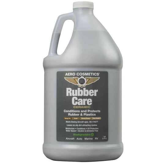 Rubber Care 1 Gallon, Aero Cosmetics, aircraft, car, rv, boat, motorcycle, waterless wash 