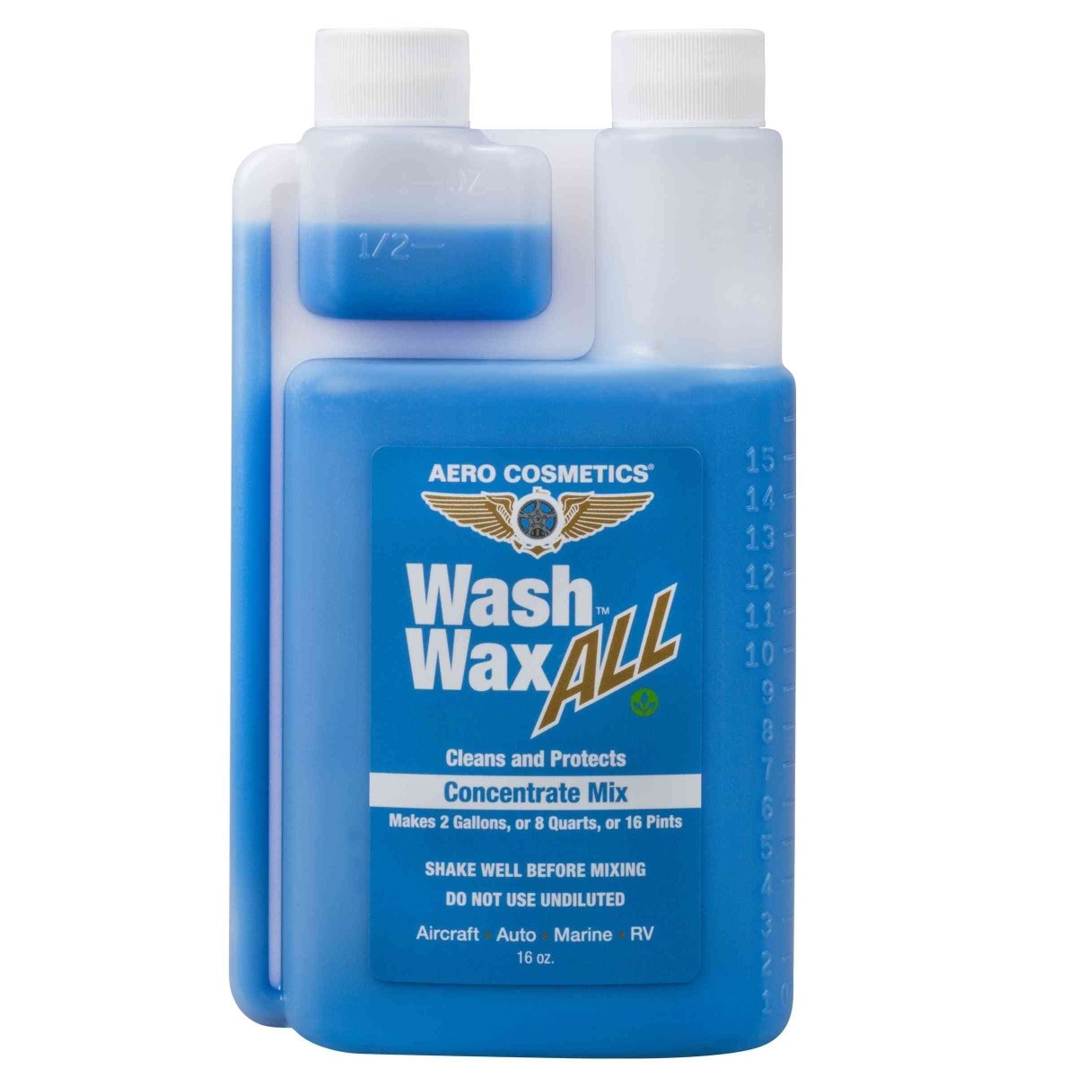 Wash Wax ALL Concentrate 16oz = 2 Gallons 777Cg2 Aero Cosmetics 