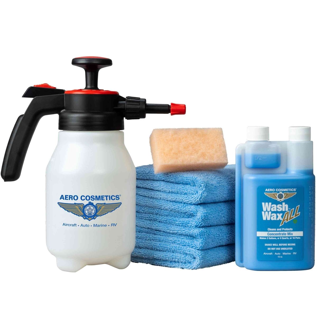 garden sprayer for car wash Wash Wax ALL 16oz Concentrate Kit w/ Full Function Pressure Atomizer & Pump Sprayer