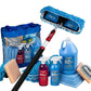 Waterless Wash Wax Mop Kit with accessories for RVs, Aircraft, Van, Trucks