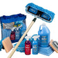 Waterless Wash Wax Mop Kit with accessories for RVs, Aircraft, Van, Trucks