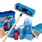 Waterless Wash Wax Mop Kit with accessories for RVs, Aircraft, Van, Trucks