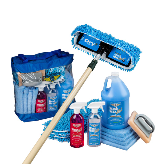 Waterless XL Wash Wax Mop Kit 15"