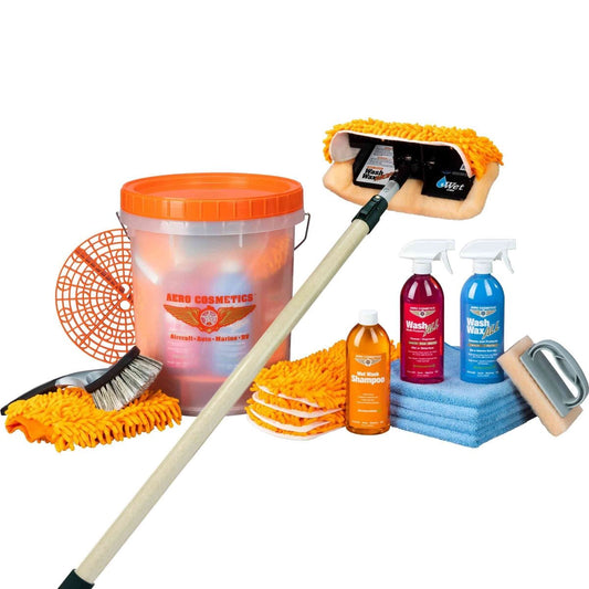 Wet or Waterless Mop 10" Bucket Kit