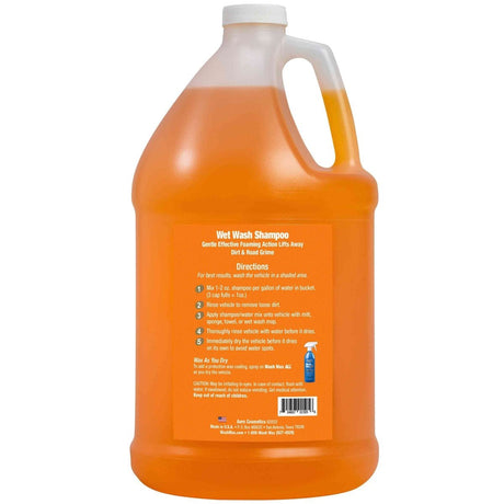 Wet Wash Shampoo & Conditioner 1 Gallon, Wash Wax ALL , aircraft, car, rv, boat, motorcycle, waterless wash 