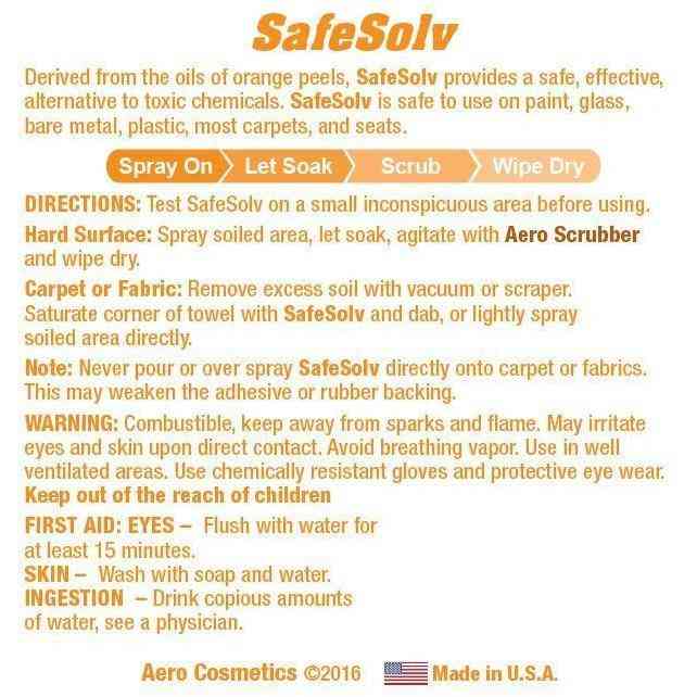 SafeSolv (8oz) Aero Cosmetics