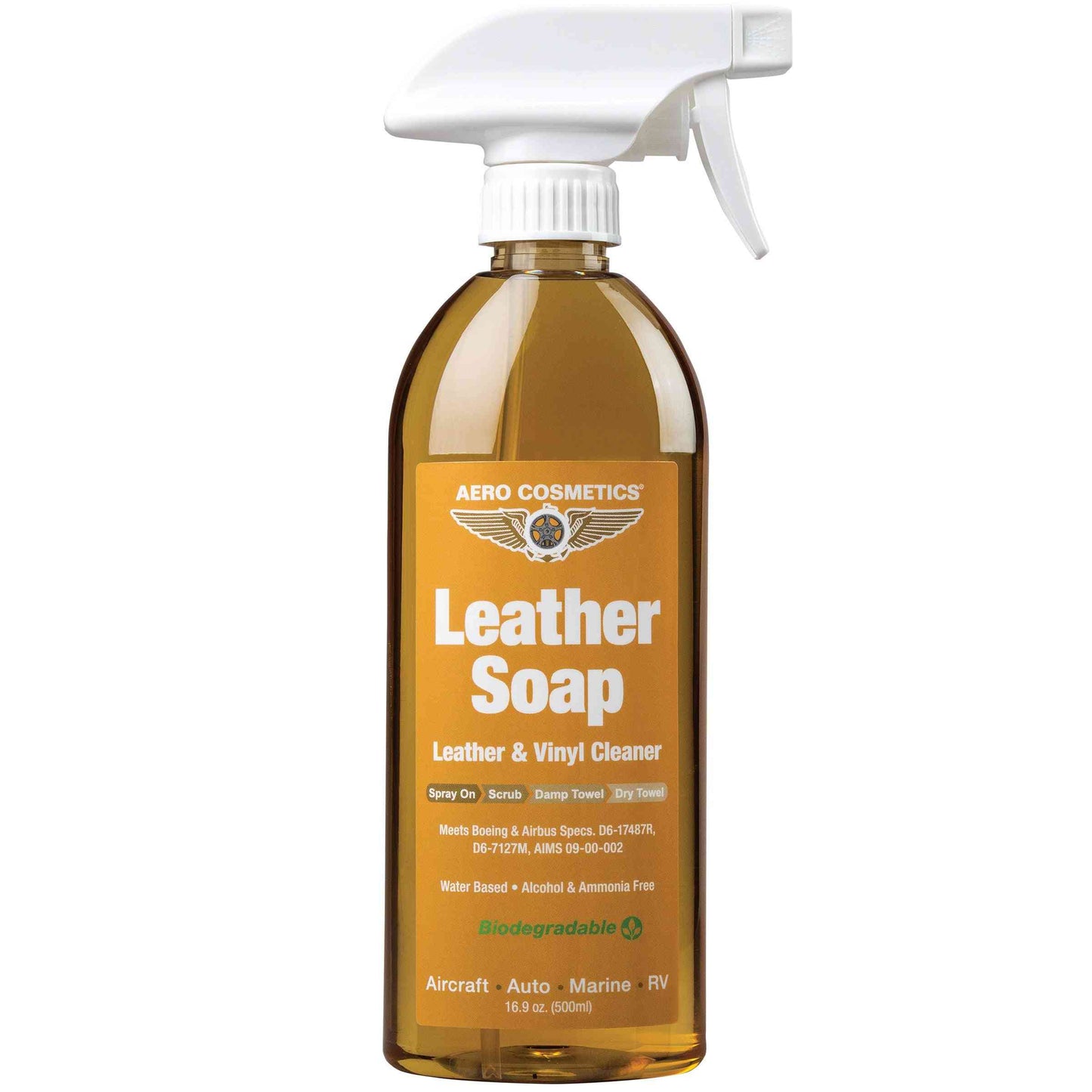 Leather Soap 16 Fl. oz - Leather & Vinyl Cleaner