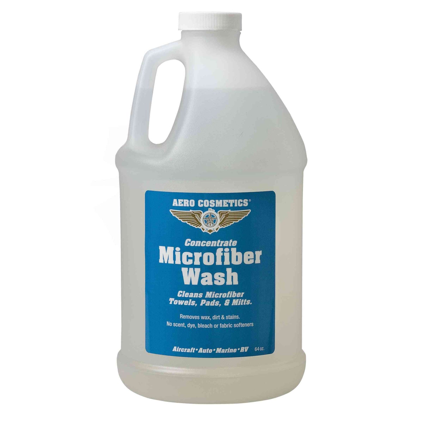 Microfiber Wash 1/2 Gallon - Cleans Microfiber Towels, Pads, & Mitts