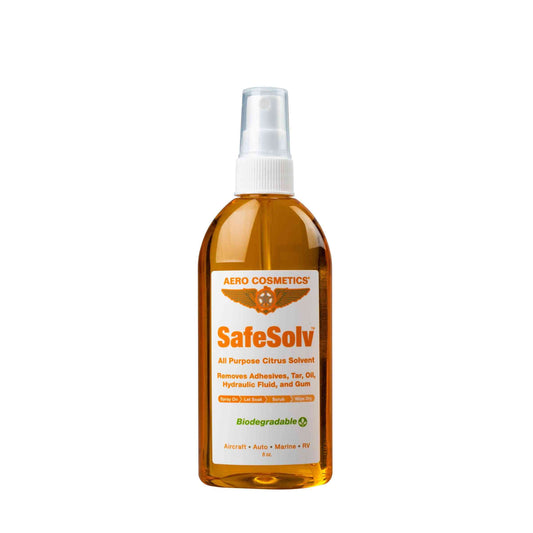 SafeSolv 8 Fl. oz - Adhesives, Tar, Oil, Hydraulic Fluid and Gum Remover