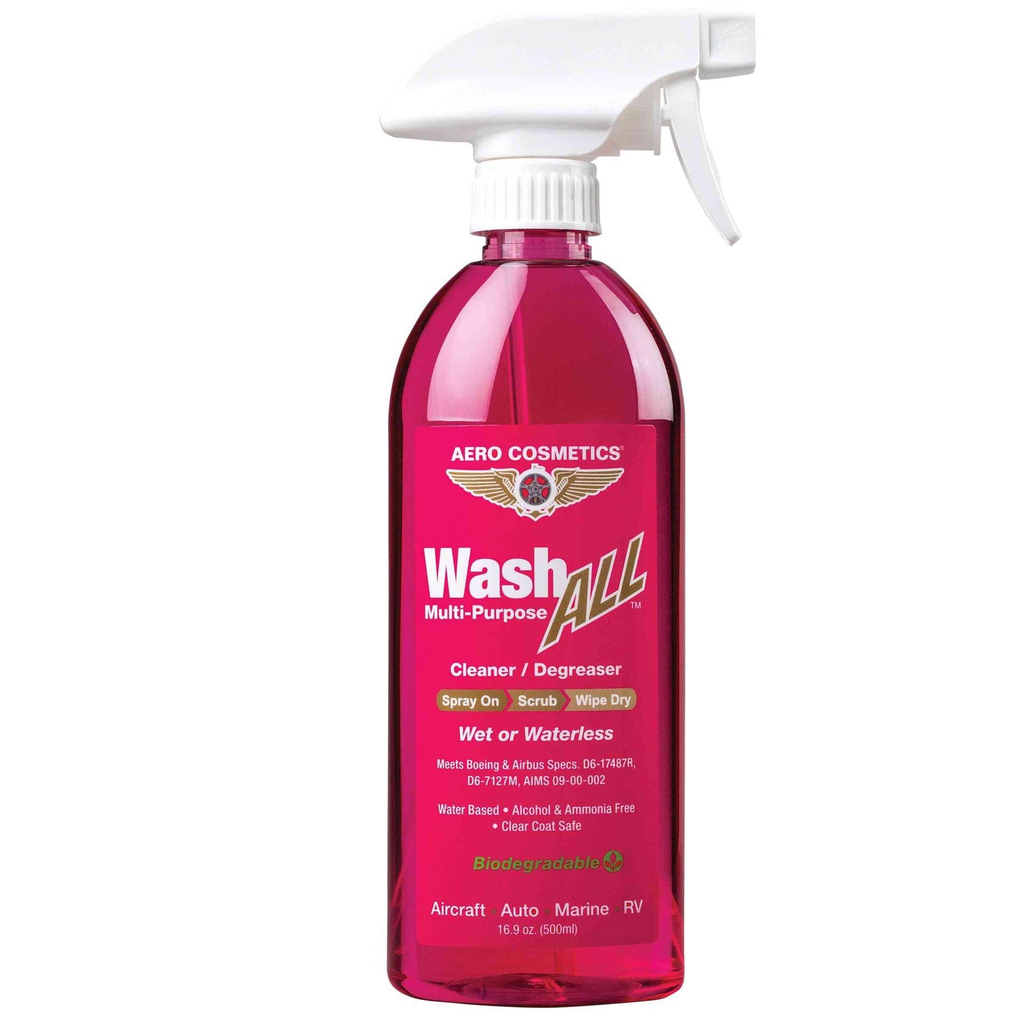 Wash ALL Degreaser 16 Fl. oz - Multi-Purpose Cleaner and Degreaser