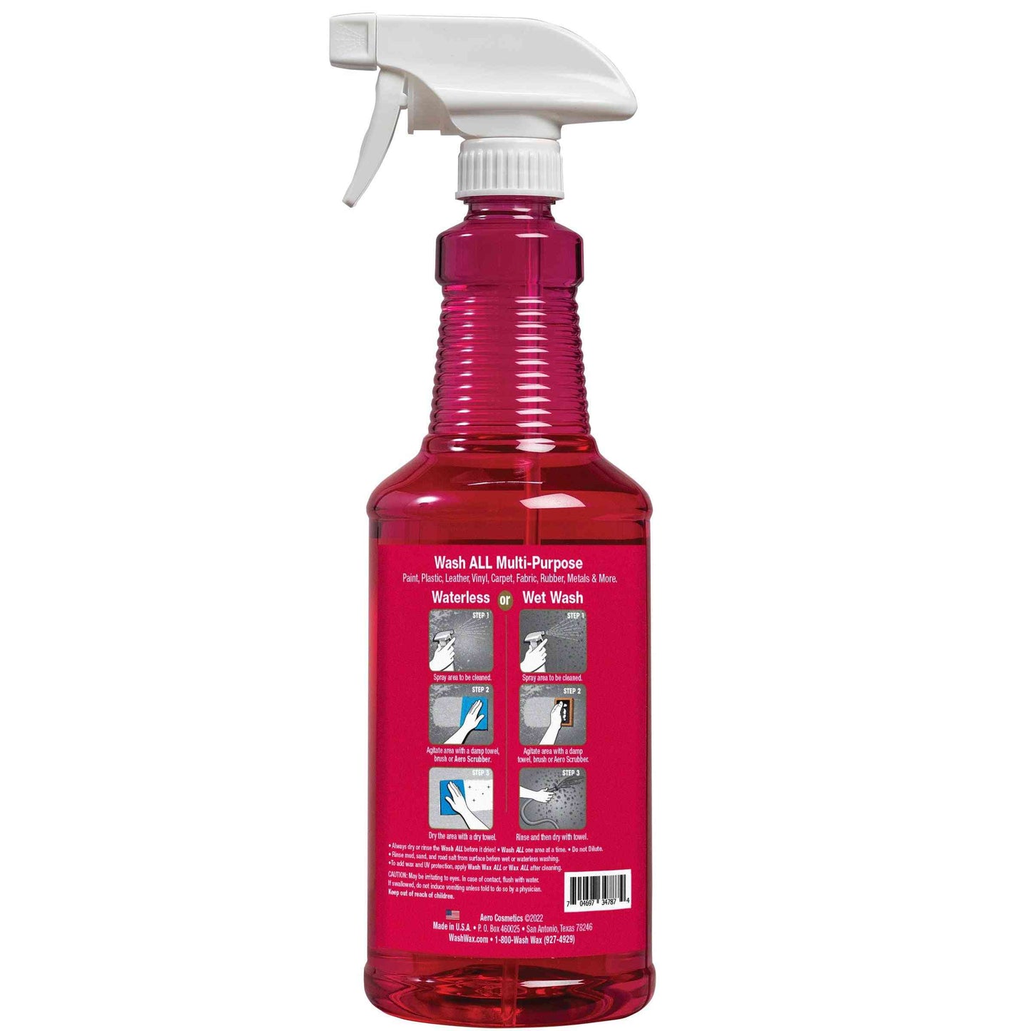 Wash All Degreaser 32 Fl. oz - Multi-Purpose Cleaner and Degreaser