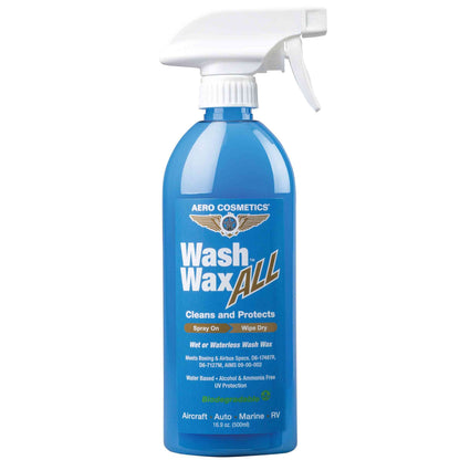 Wash Wax ALL™ 16.9 Fl. oz - Waterless Wash Cleaner and Protectant