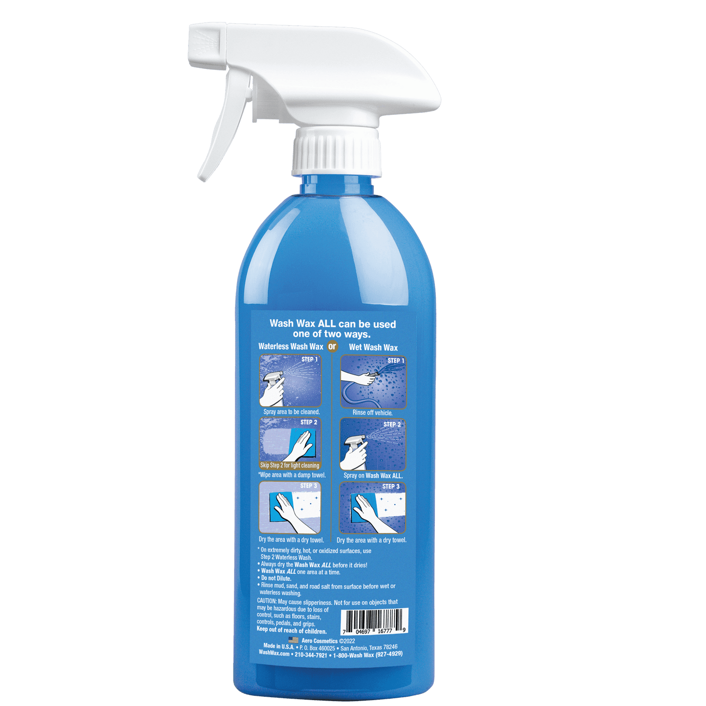 Wash Wax ALL™ 16.9 Fl. oz - Waterless Wash Cleaner and Protectant
