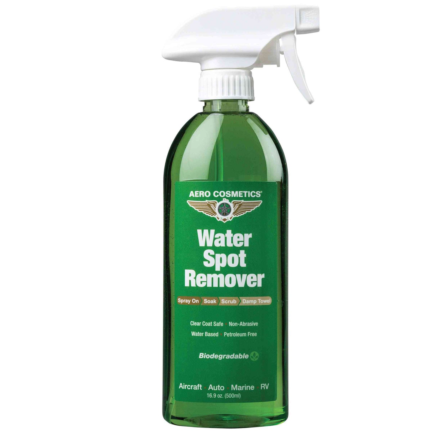 Water Spot Remover 16 Fl. oz - Removes Water Spots from Gel-Coat, Plastic, Chrome, Aluminum and Stainless