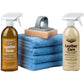 Leather Vinyl Care Kit - Leather Soap, Leather Care, Aero Microfiber Towels, Aero Bug Scrubber